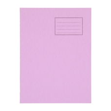 A4+ Exercise Book 24 Page, 10mm Squared, Purple - Pack of 50